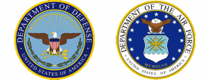 Seals of the Department of Defense and The Airforce