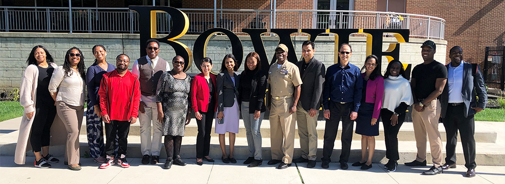 RITA Team, AFRL, and Bowie State Representatives at Bowie State University