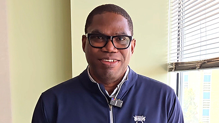 Dr. Antietie Andy, RITA Principal Investigator and Assistant Professor in the Department of Electrical Engineering and Computer Science at Howard University
