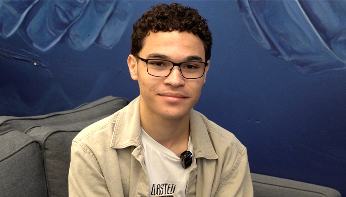 DSU student, Matthew Little